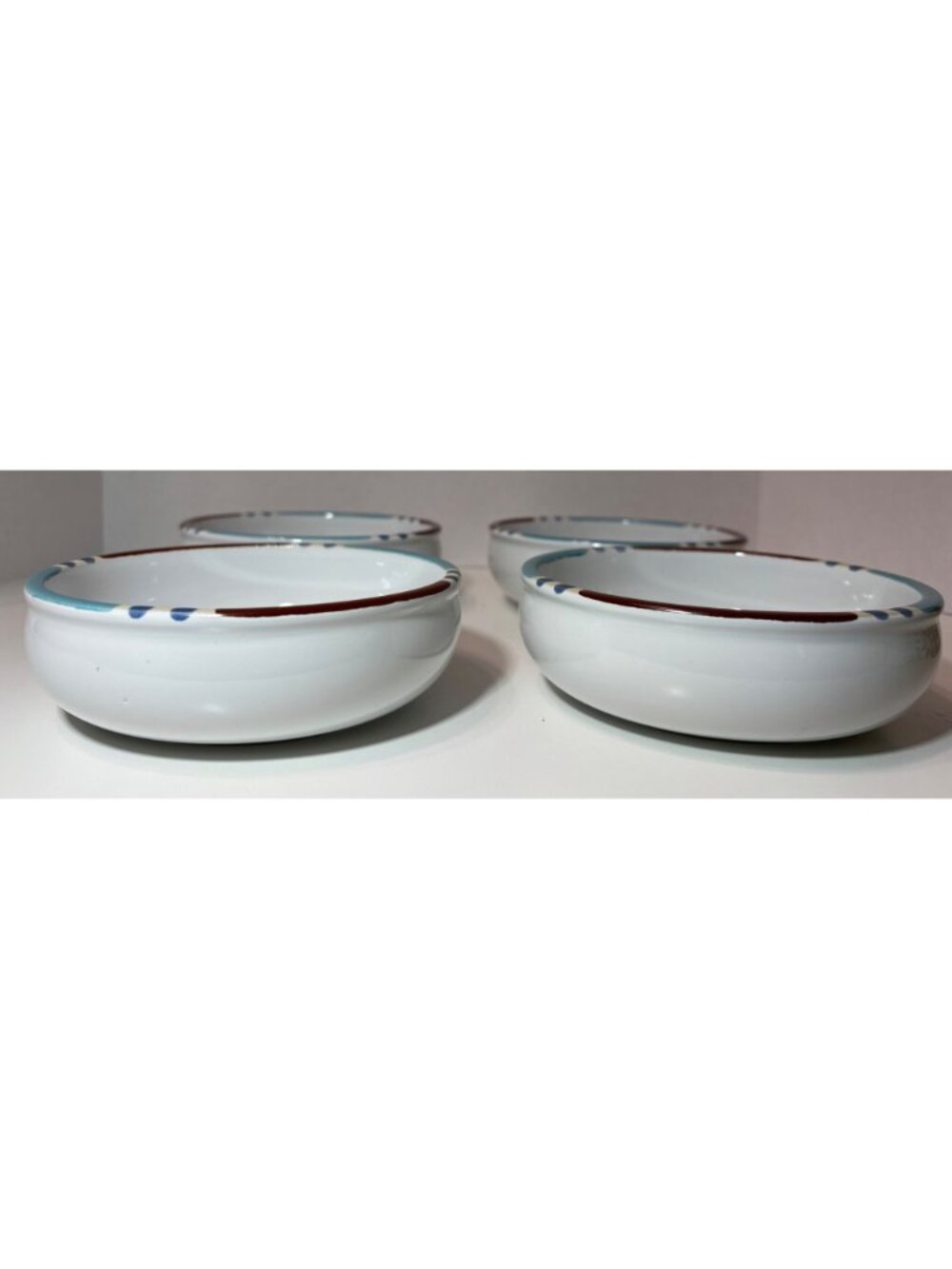 Dansk MESA SAND WHITE Portugal Soup Cereal Bowl Set of 4 Japan - Picture 6 of 8